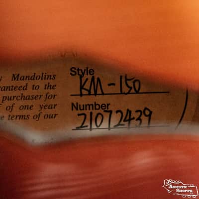 Kentucky KM-150 Standard A-Model Vintage Sunburst Mandolin #2439 image 13