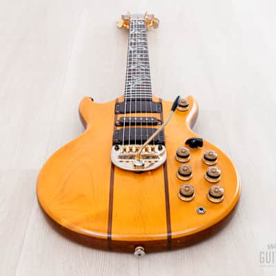 1980 Greco GO-III Speed Way Non-Catalog Set Neck HSH Vintage Guitar Natural, Japan Fujigen image 11