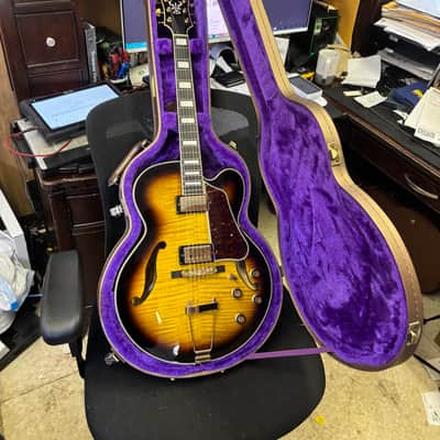 Ibanez AF95FM-AYS Artcore Expressionist 2018 - Present - Antique Yellow Sunburst image 1