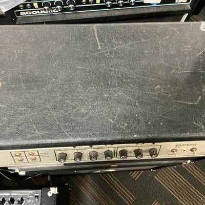 Ampeg SVT "Black Line" 300-Watt Bass Amp Head 1970s - Black image 5