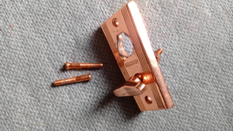 Sonor Hilite Exclusive Tom mount plate 80s-90s - Copper ( Gold) image 1