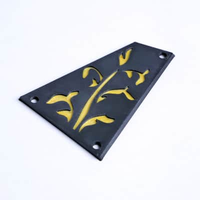 Custom Ibanez Truss Rod Cover (without string retainer) – Gold Tree of Life image 1