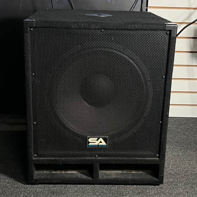 SA Seismic Audio Powered 15" Pro Audio Subwoofer Cabinet Baby Tremor 15-PW image 2