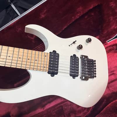 Ibanez RG1527M Prestige Galaxy White Electric Guitar w Case image 2