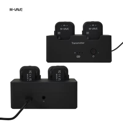 M-VAVE WP-12 2.4G Wireless Earphone Monitor System Rechargeable Transmitter 4 Receivers,price include the import duty to US buyer image 7