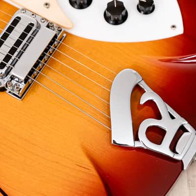 1987 Rickenbacker 1998PT Pete Townshend Signature Rose Morris Model Fireglo w/ Case, 1 of 250 image 9