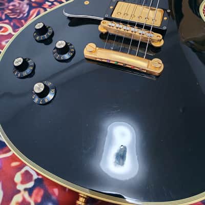 *RARE* 1987 Greco "Mint Collection" EGC68-50 EGC-600 LH - '68 Les Paul Custom Reissue - Killer Black Beauty - Lefty Left-Handed Japan MIJ image 7