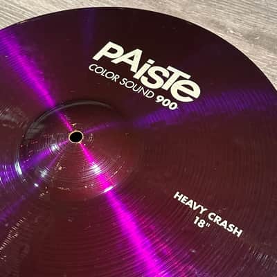 Paiste Colorsound 900 Purple Heavy Crash 18" image 2