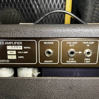 Gibson / Moog Lab Series L9 100W / EVM 15"/ Guitar Amplifier w/ new caps = BB King Ty Tabor image 12