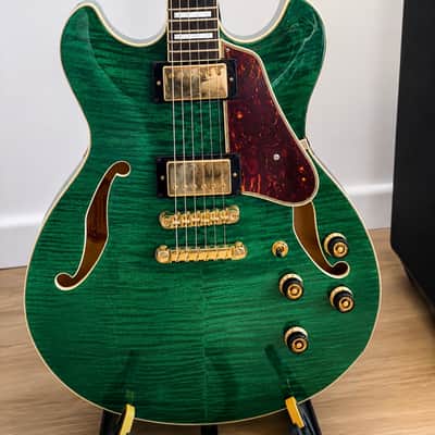 Ibanez AS93FM-TMG with setup image 1