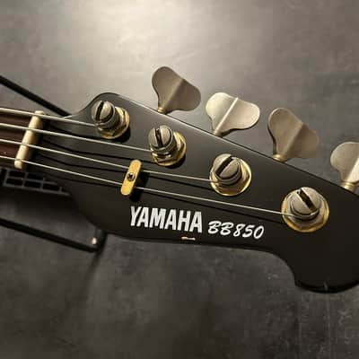 Yamaha Broad Bass BB850 Made in Japan late 80s Black image 10