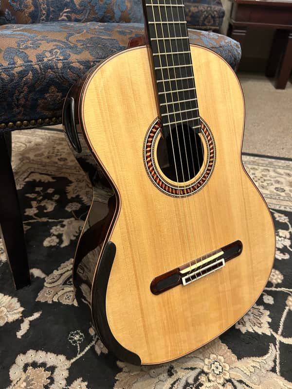 Yulong Guo Chamber Concert - Double Spruce top 2018 - French Polish image 1