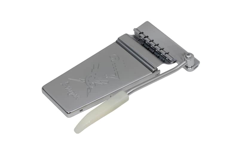 Maestro Vibrola AC/DC "Lightning Bolt Lyra" Chrome image 1