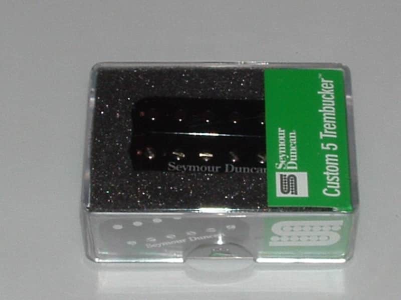 Seymour Duncan TB-14 Custom 5 Trembucker Tremolo Bridge Pickup (Black) - TB-14 Black image 1