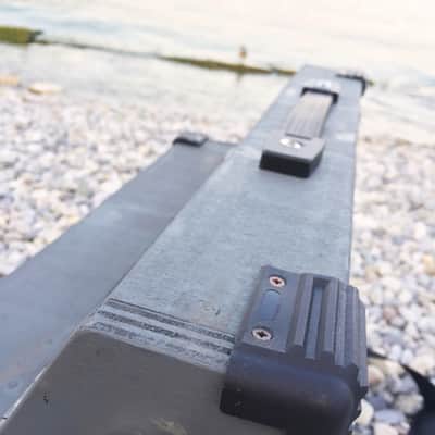12U Eurorack Case Powered, 104 hp or other, modular synthesizer, patched resealable, with belt image 8