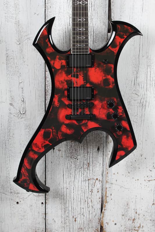 Schecter Wylde Audio Berzerker Solid Body Electric Guitar Blood Skull image 1
