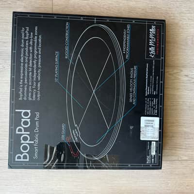 Keith McMillen BopPad Red Smart Fabric Drum Pad MIDI Controller w/ Original Box image 3