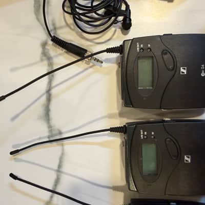 Sennheiser EW 100 ENG G4 Combo Wireless Microphone System (A1-Band: 470-516 MHz) 2010s - Black image 6