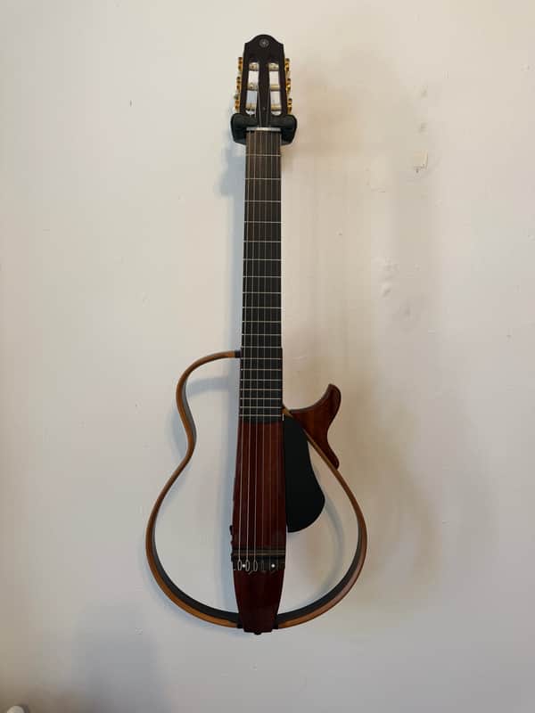 Yamaha SLG200NW Silent Classical Guitar, Nylon Wide Neck, Natural, Mint condition image 1