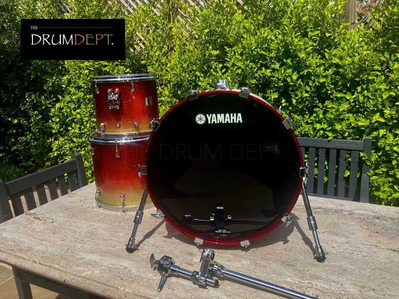 ♚TIMEWARP !♚YAMAHA Maple Custom ABSOLUTE NOUVEAU*Rock Kit♚APPLE SPARKLE♚13/16/22 image 1