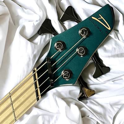 Dingwall NG-2 (4), Black Forest Green / Maple *In Stock! image 10