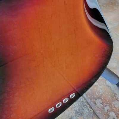 2025 Fender American Pro II Jazz Electric Bass 3 Tone Sunburst with Fender HSC image 19