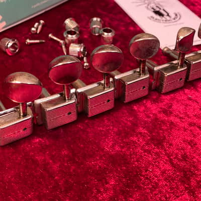 Kluson single line tuners  Master of aging Lefty / Left handed image 8