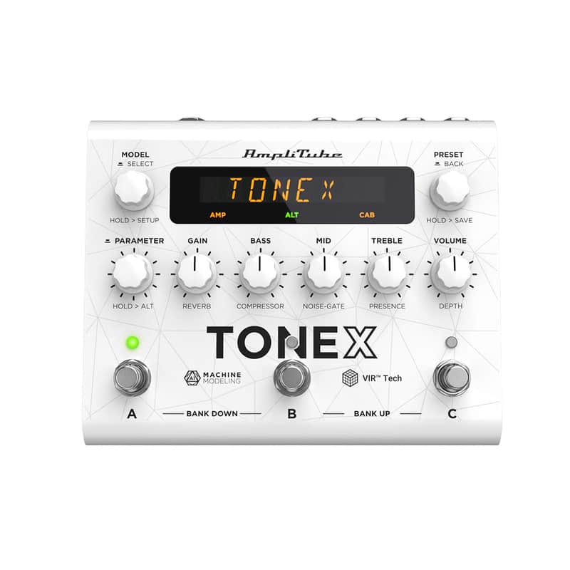 IK Multimedia TONEX Pedal Anniversary Edition White Amplifier/Cabinet/Pedal Modeler image 1