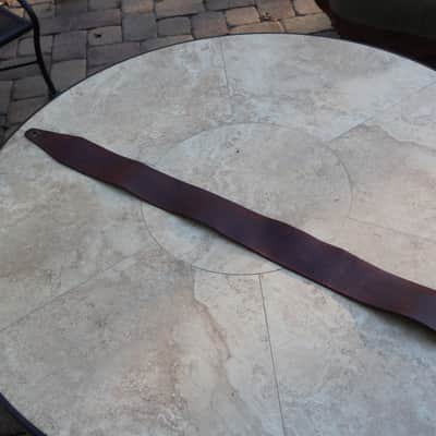 Vintage wide Leather Strap image 2