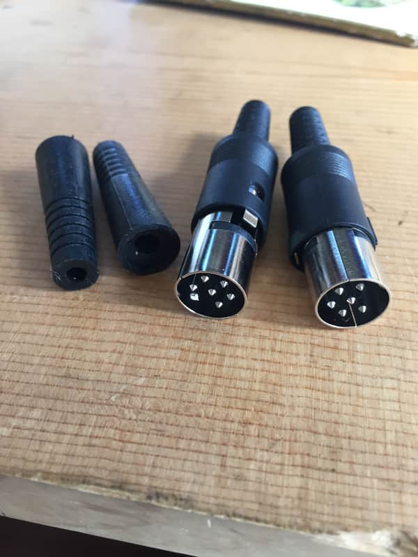 Connector Parts For Tascam 6 Pin Power Supply ( Portastudio 424mkiii ) image 1