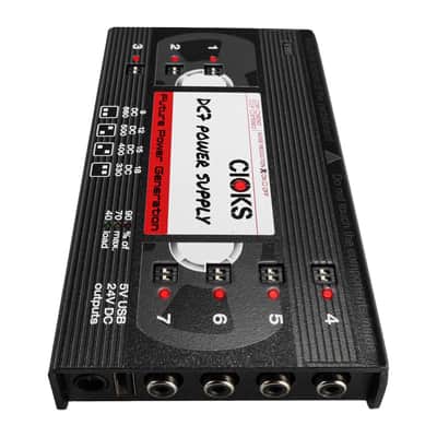 CIOKS DC7 Retro Series Power Supply Low Profile Isolated Pedal Board Power image 2