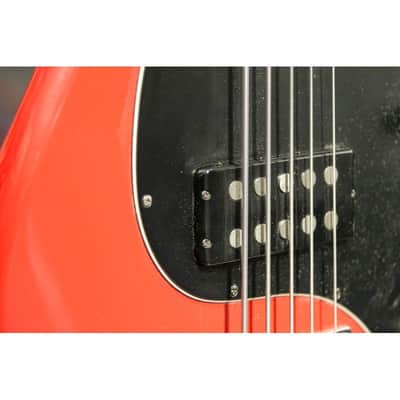 1988 Ernie Ball Music Man Stingray 5 fire engine red image 18