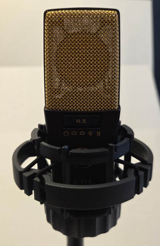 AKG C414 XLII Large Diaphragm Multipattern Condenser Microphone image 1