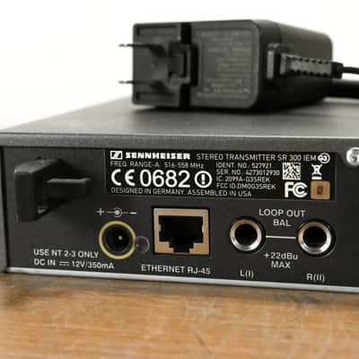 Sennheiser ew 300 IEM G3 Wireless In-Ear Monitoring System - 516-558 MHz CG0118E image 6