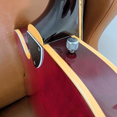 Gretsch Chet Atkins Tennessean 1973 - Deep Cherry Finish w/ OHSC & Full Ypsi Guitars Bench Setup image 14