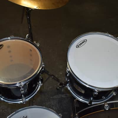 Pearl ELX Export Series 6-Piece Drum Set w/ Hardware & Cymbals - Black Sparkle image 8
