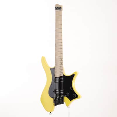 strandberg Boden Classic 7 Maple Fingerboard Banana Yellow [SN Y1710024] (07/17) image 2