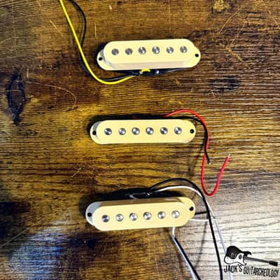 GFS Overwound S-Style Pickup Set (2020s - Cream) image 2