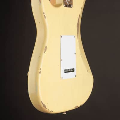 Fender Custom Shop Strat Pro NAMM 2025 Aged Vintage White/Relic image 9