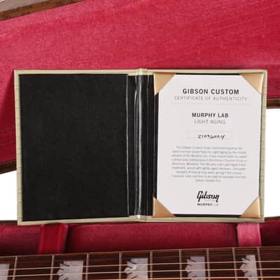 Gibson Custom Shop Historic 1957 SJ-200 Murphy Lab Light Aged Dark Natural (Serial #21096024) image 9