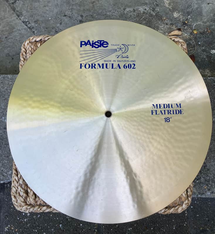 Paiste Formula 602 Blue label 1982 image 1