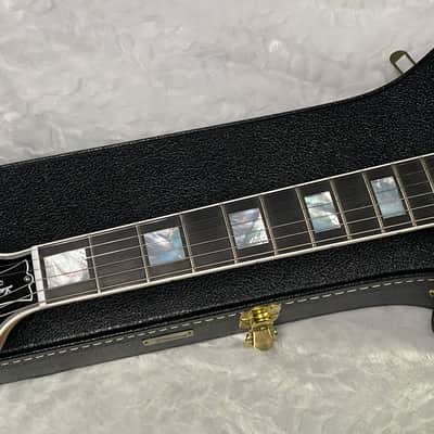 NEW! Gibson Dealer Select Custom Shop Les Paul Custom AAA Figured Flame Top - Transparent Blue / Natural Back - Authorized Dealer - WOW! 8.8 lbs - G06807 image 10
