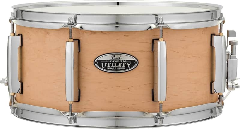 Pearl Snare Drum, Matte Natural (MUS1465M224) image 1