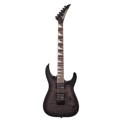 Used Jackson JS Series Dinky Arch Top JS32Q DKA HT - Transparent Black Burst image 2