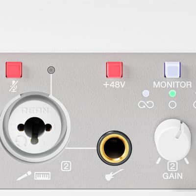 Yamaha UR22 MK3 2x2 USB-C Audio Interface, White image 2