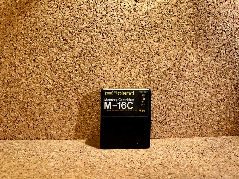 Roland M-16C Memory Cartridge Card – Warranty image 1