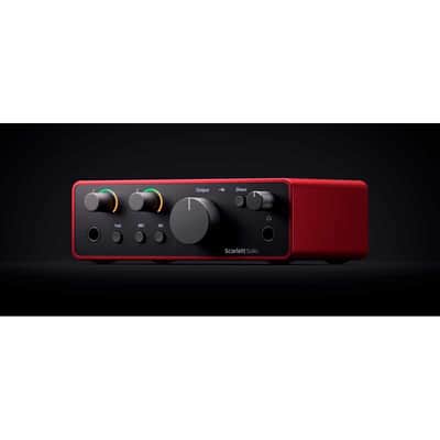 FOCUSRITE SCARLETT4-SOLO Scarlett G4 - Scarlett Solo 4th Gen - 2 in / 2 out - USB-C image 6