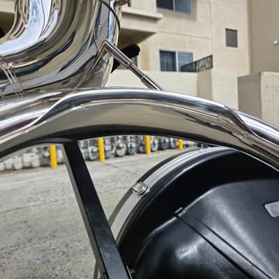 Eastman EPH495 Silver Bb Sousaphone - Professional image 18