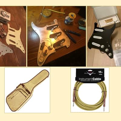 2017 Fender Japan FSR Classic ’60s Stratocaster 3-Tone Sunburst | DiMarzio VV | Emerson | Original Parts image 9
