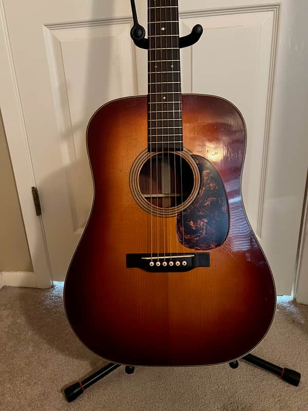 Pre-War Guitars Co. Herringbone (Granadillo - IHD) 2022 - Ice T Burst image 1